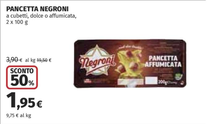 Pancetta Negroni