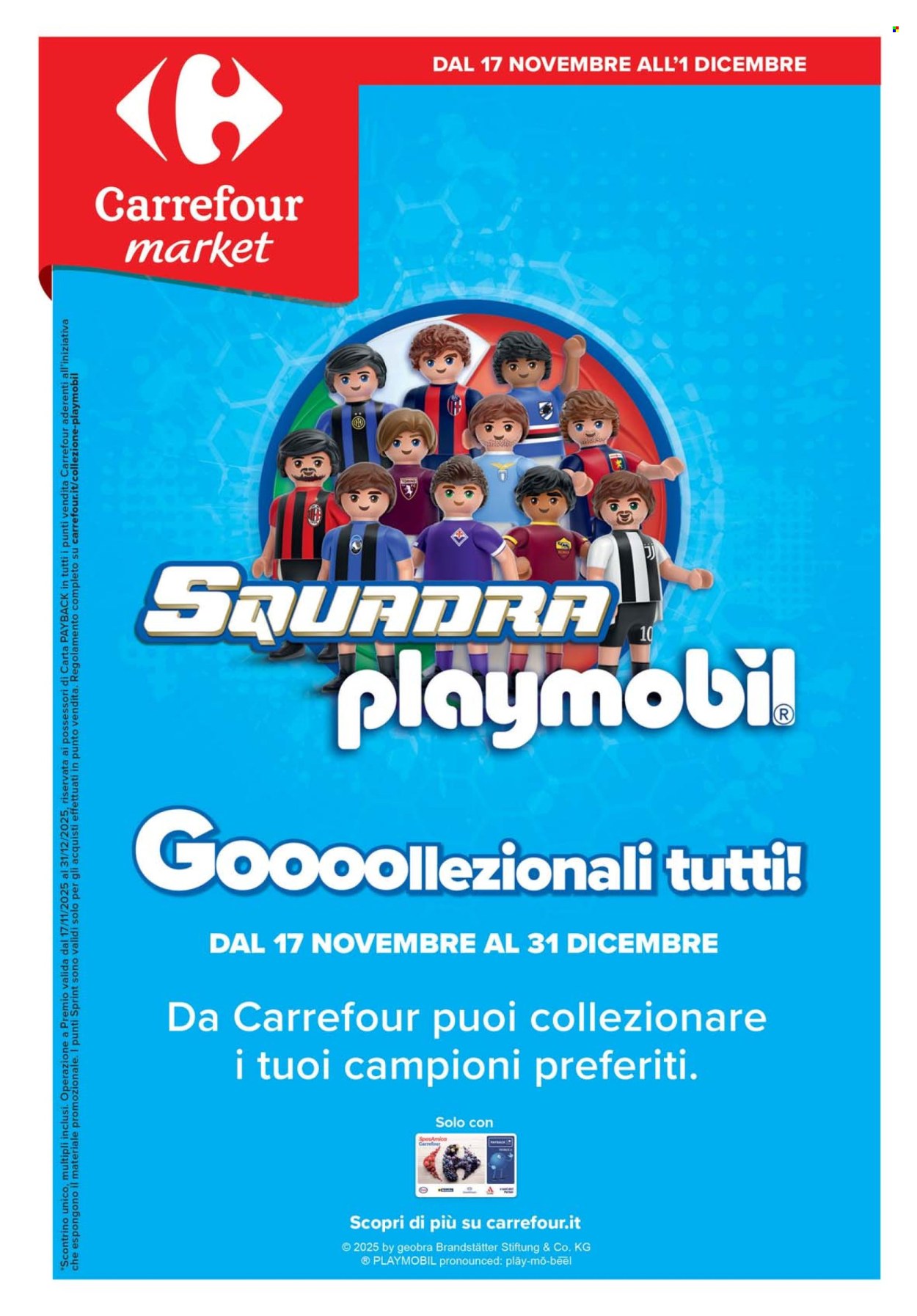 Volantino Carrefour - 17/11/2025 - 1/12/2025. Pagina 1