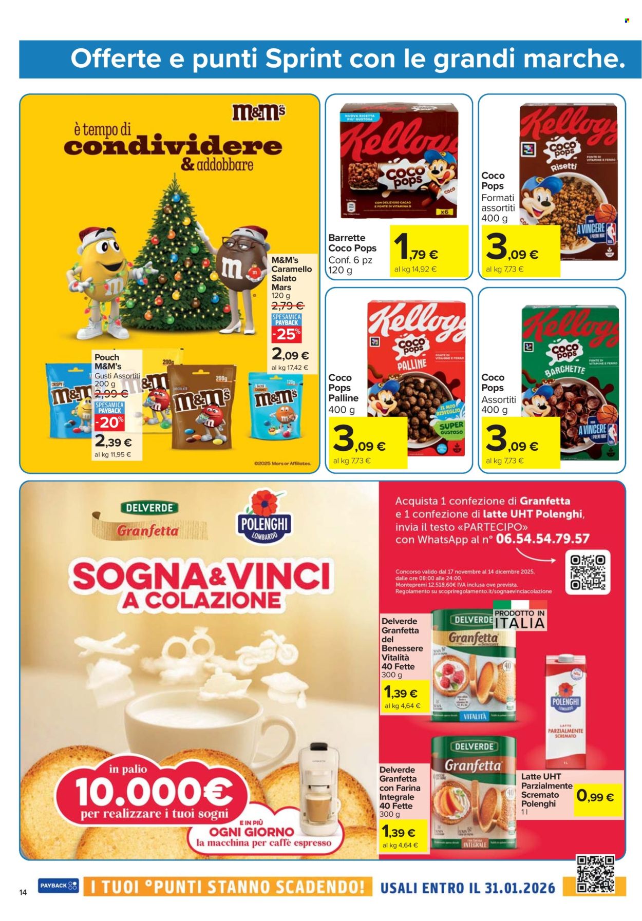 Volantino Carrefour - 17/11/2025 - 1/12/2025. Pagina 14