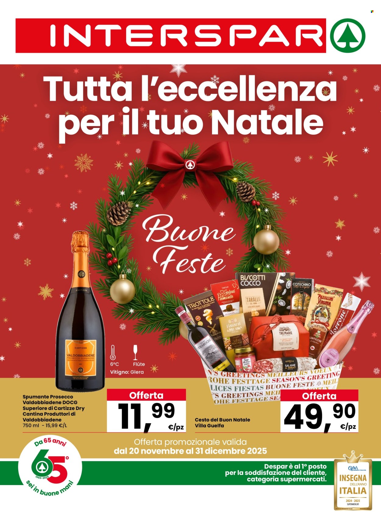 Volantino Interspar - 20/11/2025 - 31/12/2025. Pagina 1