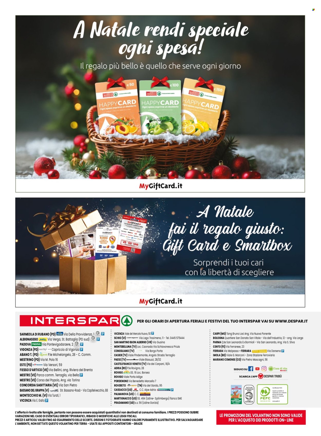 Volantino Interspar - 20/11/2025 - 31/12/2025. Pagina 24