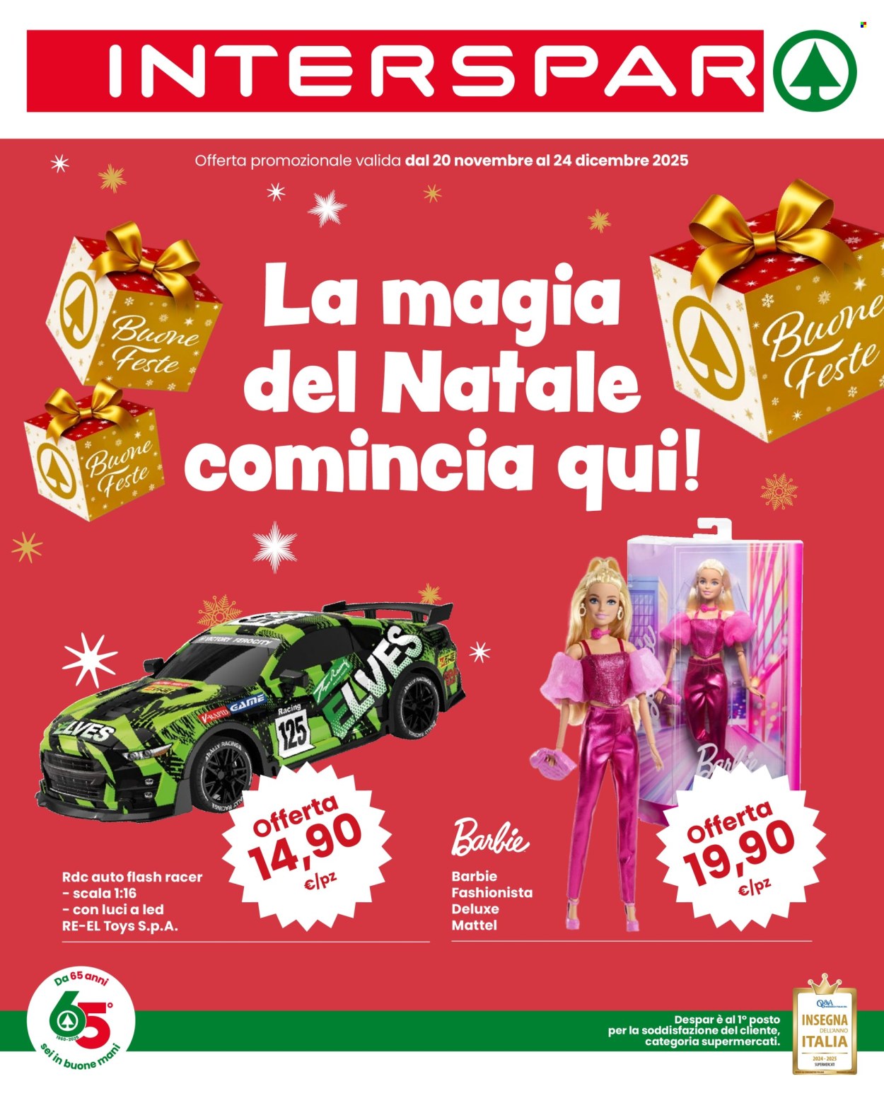 Volantino Interspar - 20/11/2025 - 24/12/2025. Pagina 1