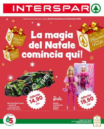 Volantino Interspar - 20/11/2025 - 24/12/2025.