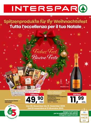 Volantino Interspar - 20/11/2025 - 31/12/2025.