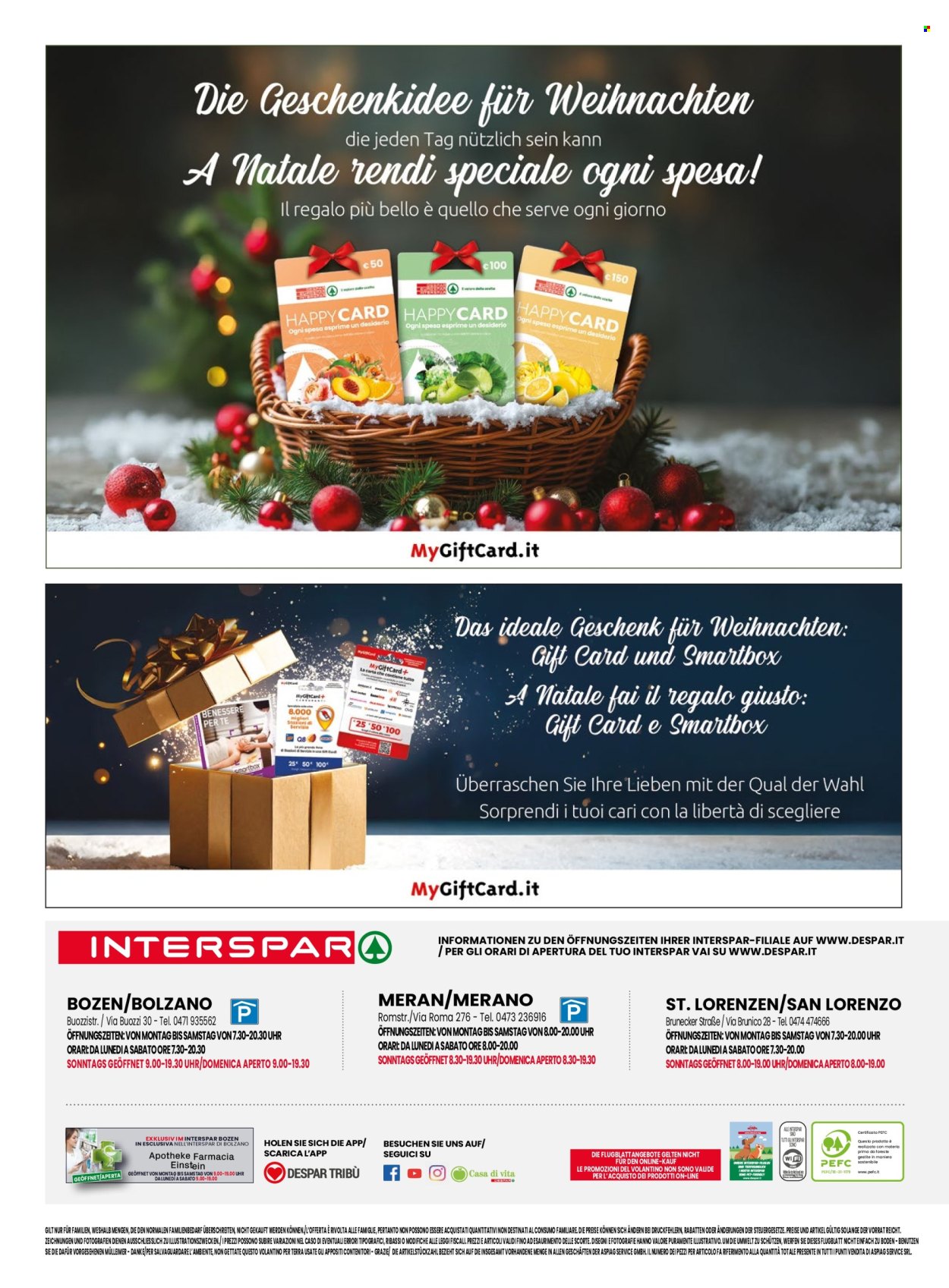 Volantino Interspar - 20/11/2025 - 31/12/2025. Pagina 24