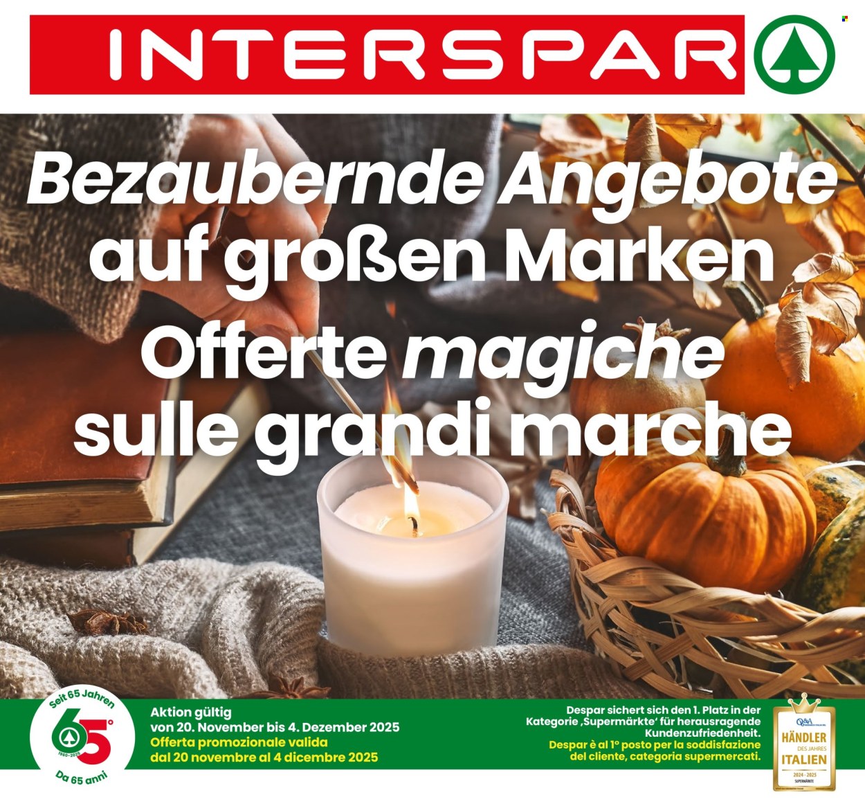 Volantino Interspar - 20/11/2025 - 4/12/2025. Pagina 1