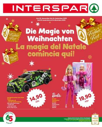 Volantino Interspar - 20/11/2025 - 24/12/2025.