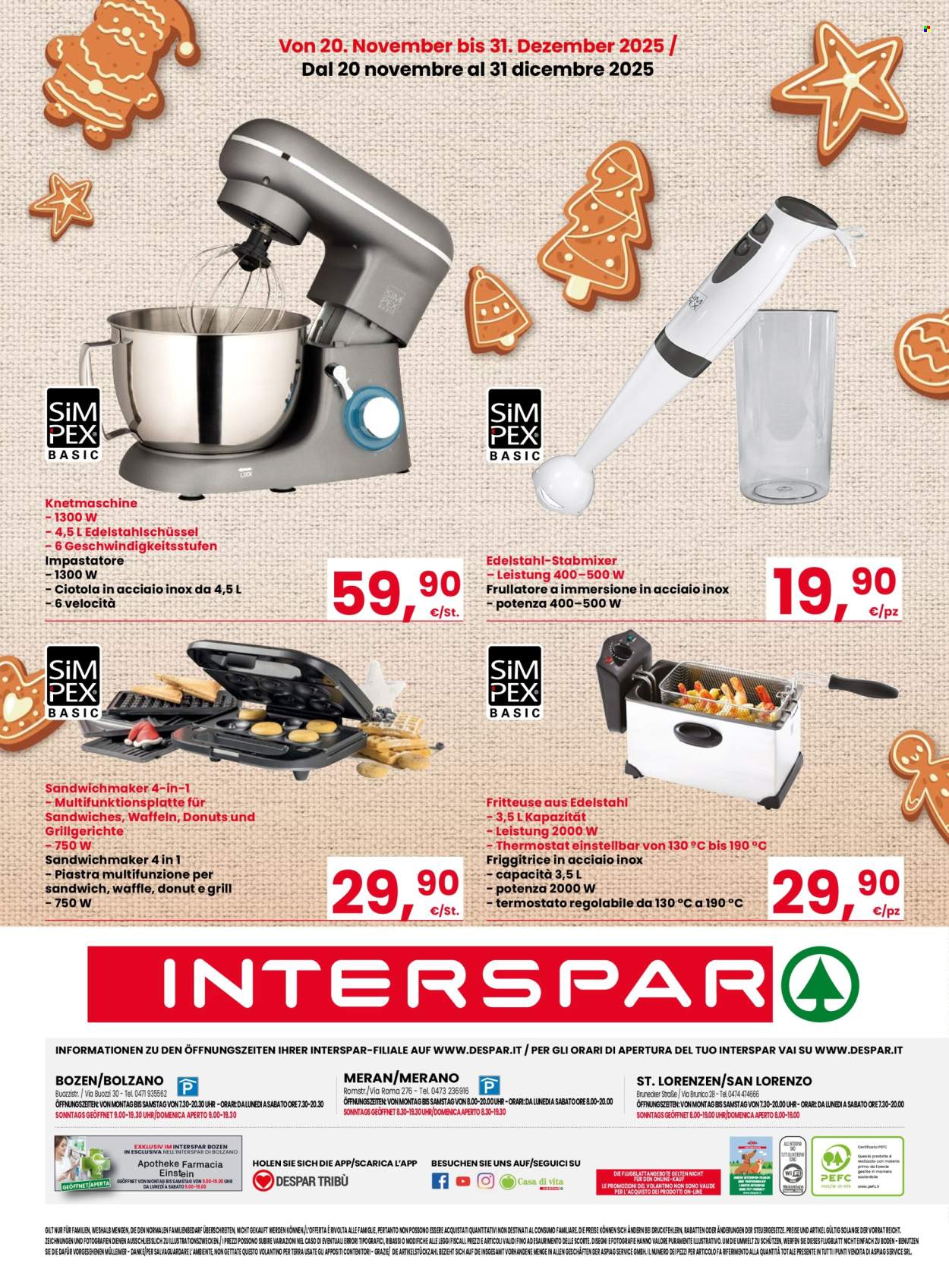 Volantino Interspar - 20/11/2025 - 31/12/2025. Pagina 12