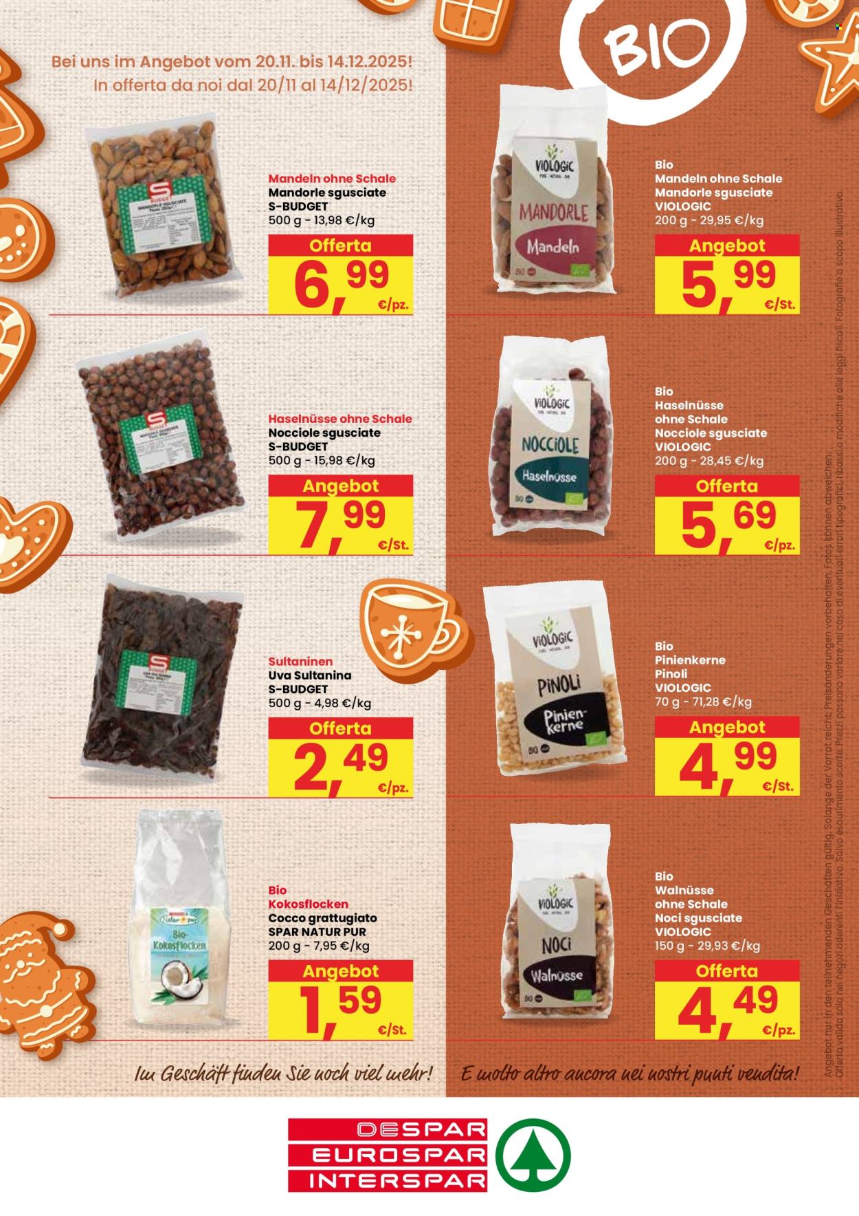 Volantino Eurospar - 20/11/2025 - 14/12/2025. Pagina 3