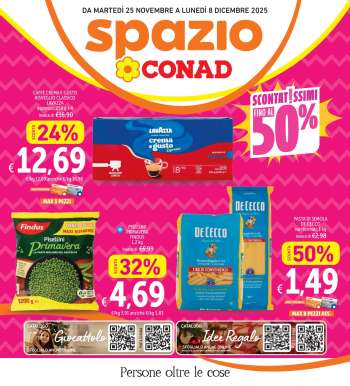 Volantino Spazio Conad - 25/11/2025 - 8/12/2025.
