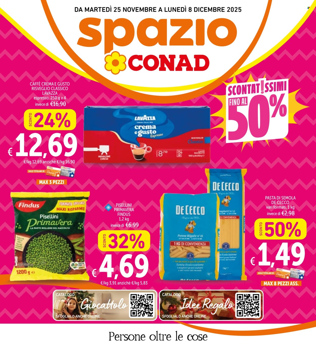Volantino Spazio Conad - 25/11/2025 - 8/12/2025. Pagina 1