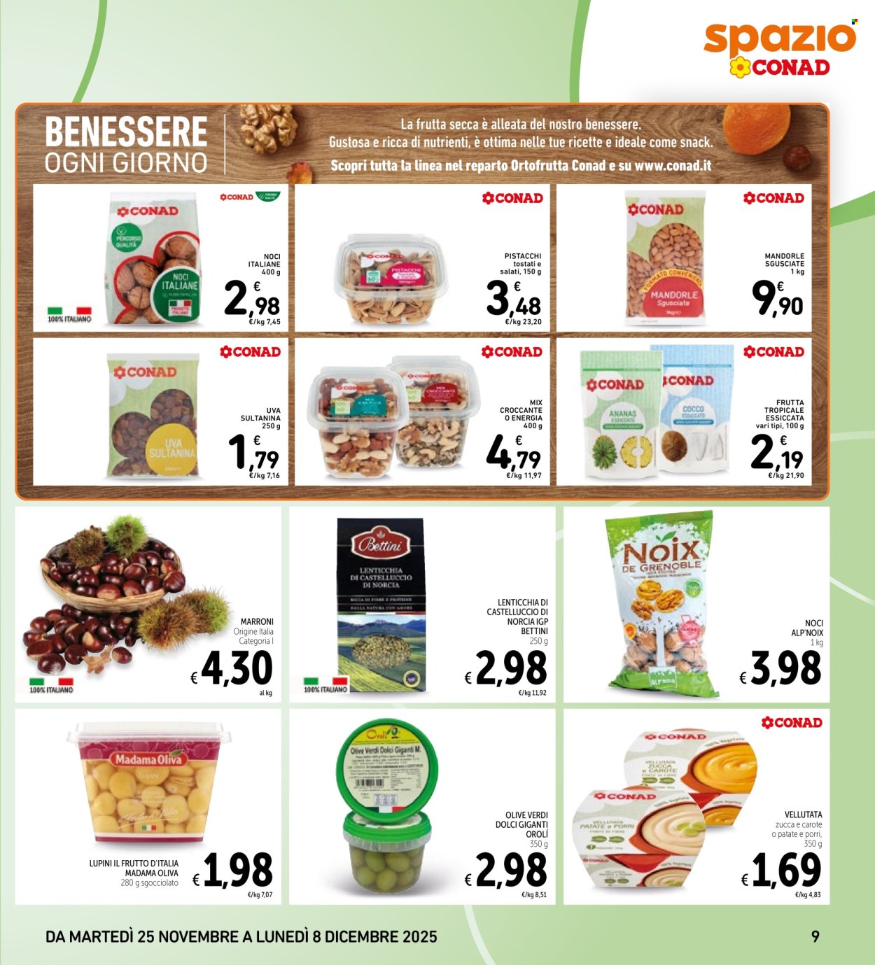 Volantino Spazio Conad - 25/11/2025 - 8/12/2025. Pagina 9