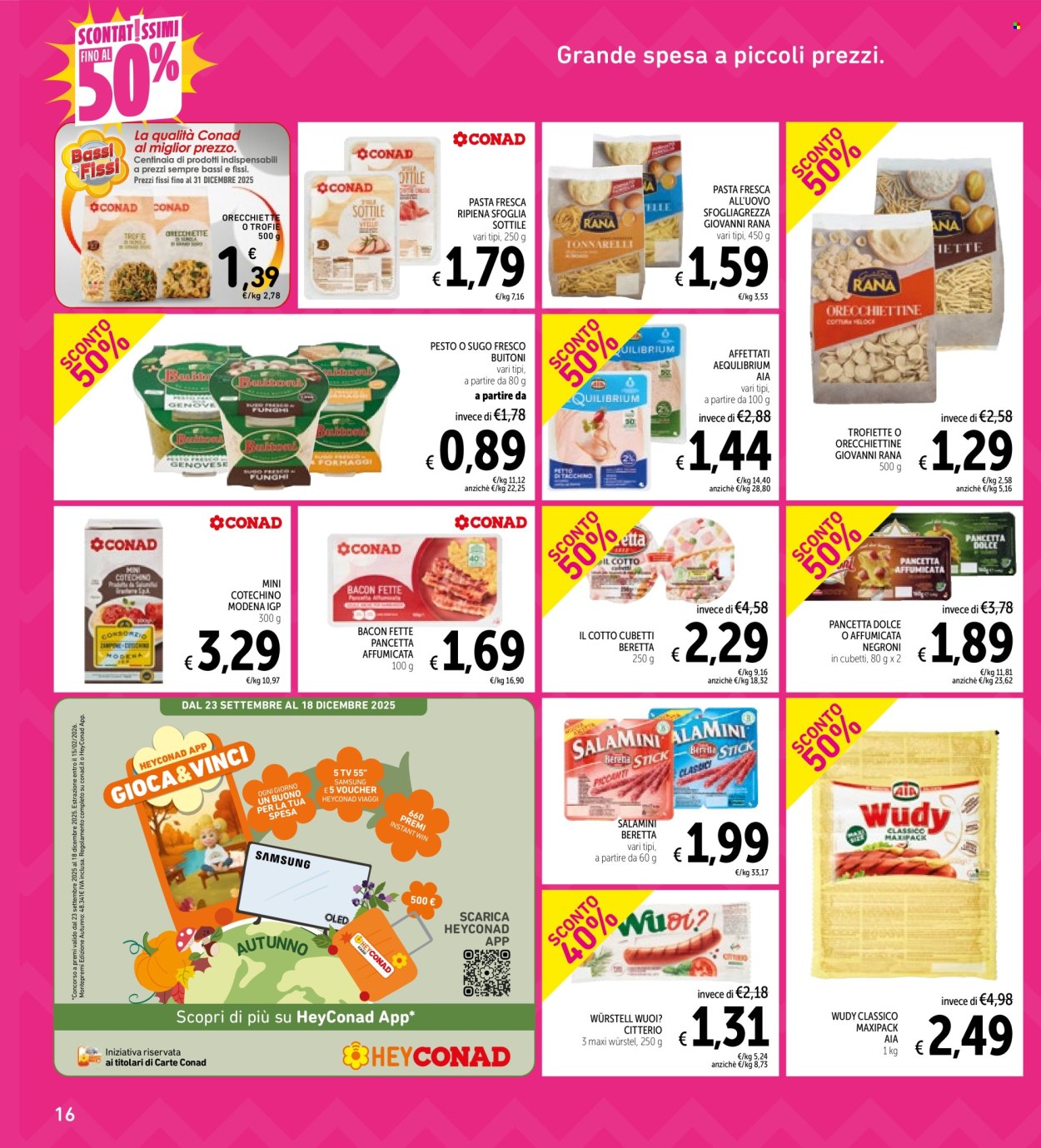 Volantino Spazio Conad - 25/11/2025 - 8/12/2025. Pagina 16