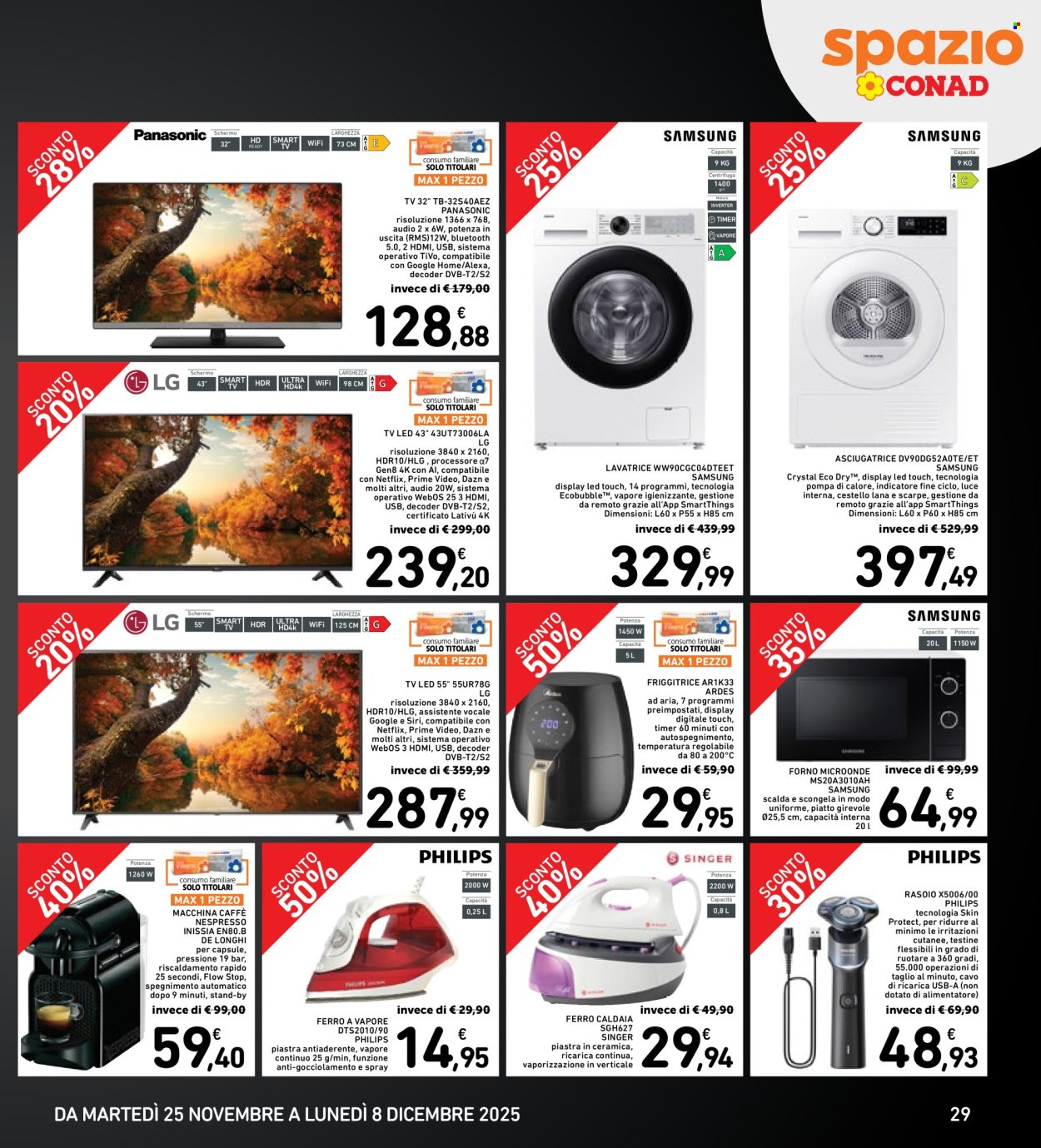 Volantino Spazio Conad - 25/11/2025 - 8/12/2025. Pagina 29