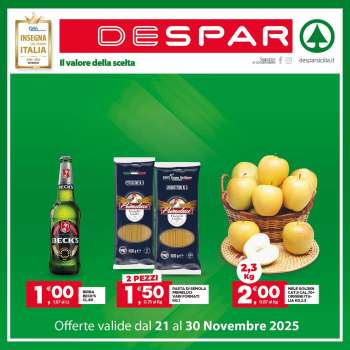 Volantino Despar - 21/11/2025 - 30/11/2025.