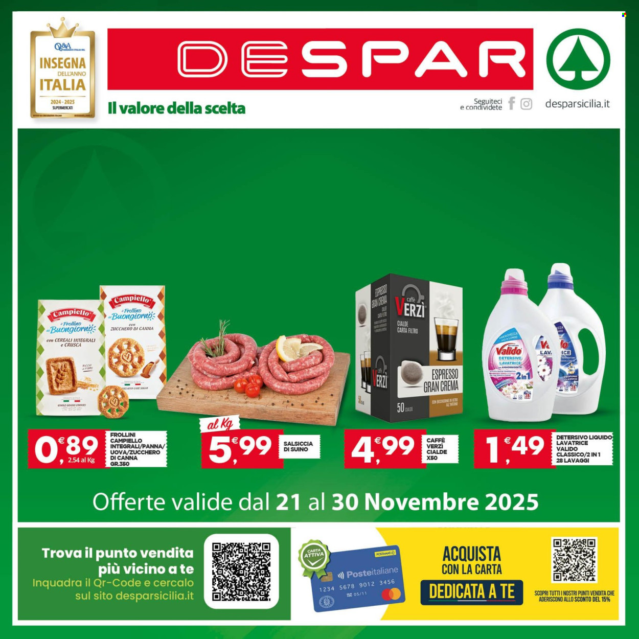 Volantino Despar - 21/11/2025 - 30/11/2025. Pagina 22