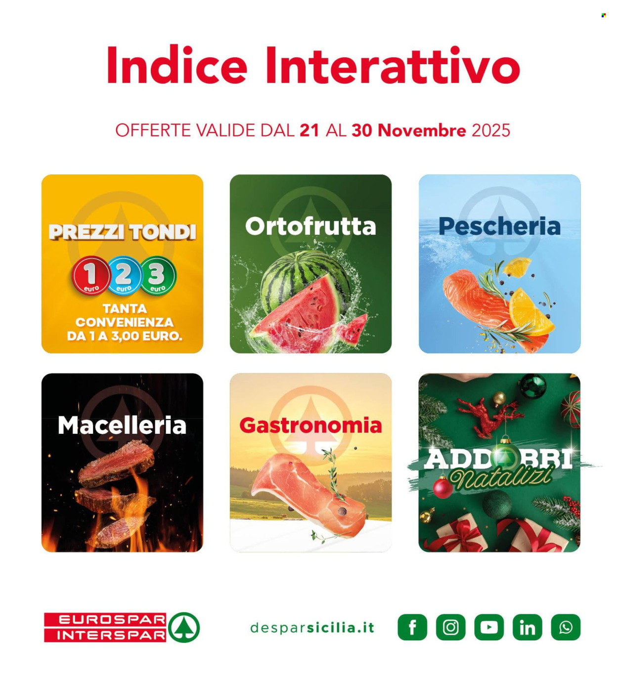 Volantino Eurospar - 21/11/2025 - 30/11/2025. Pagina 2