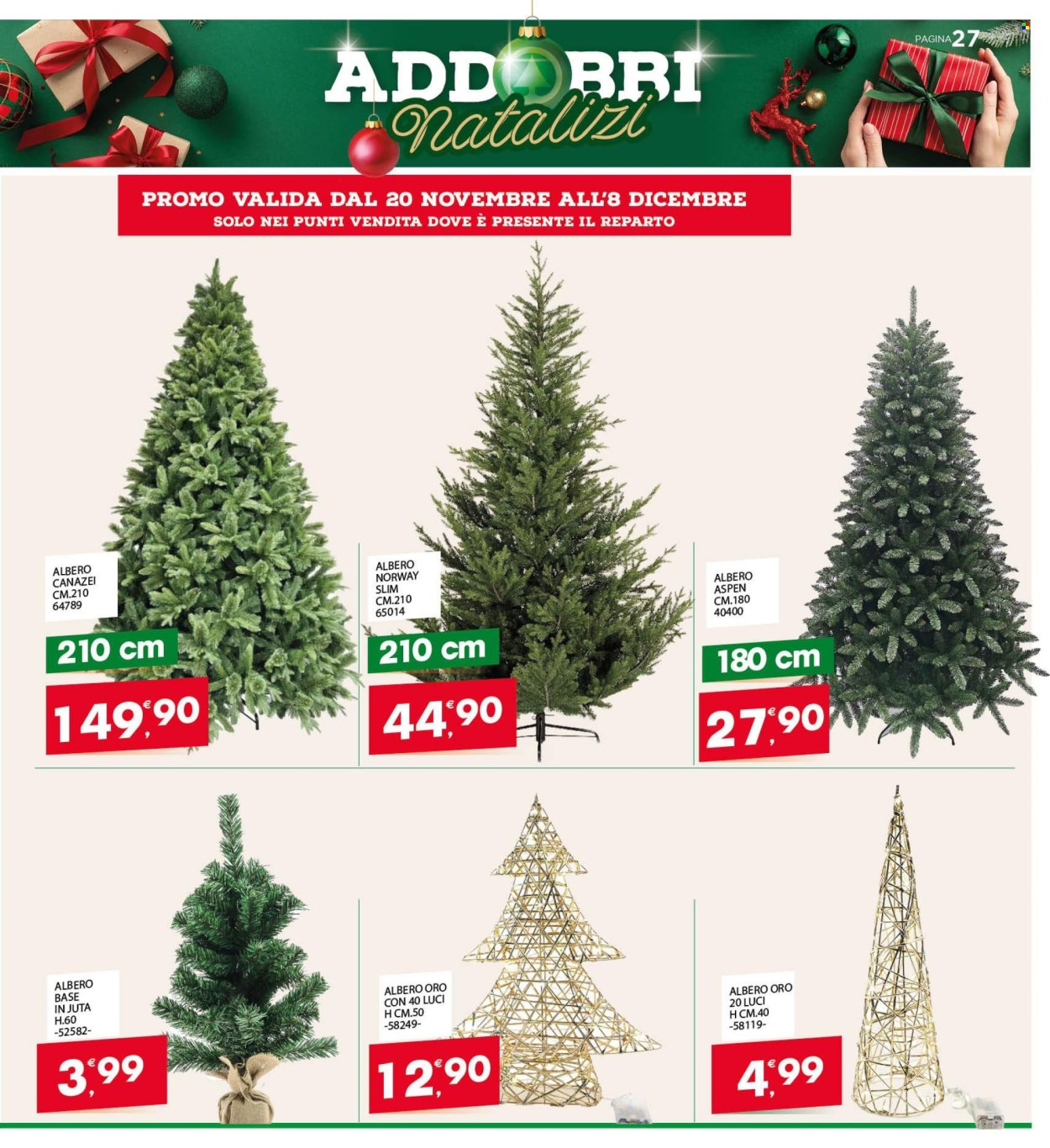 Volantino Eurospar - 21/11/2025 - 30/11/2025. Pagina 27