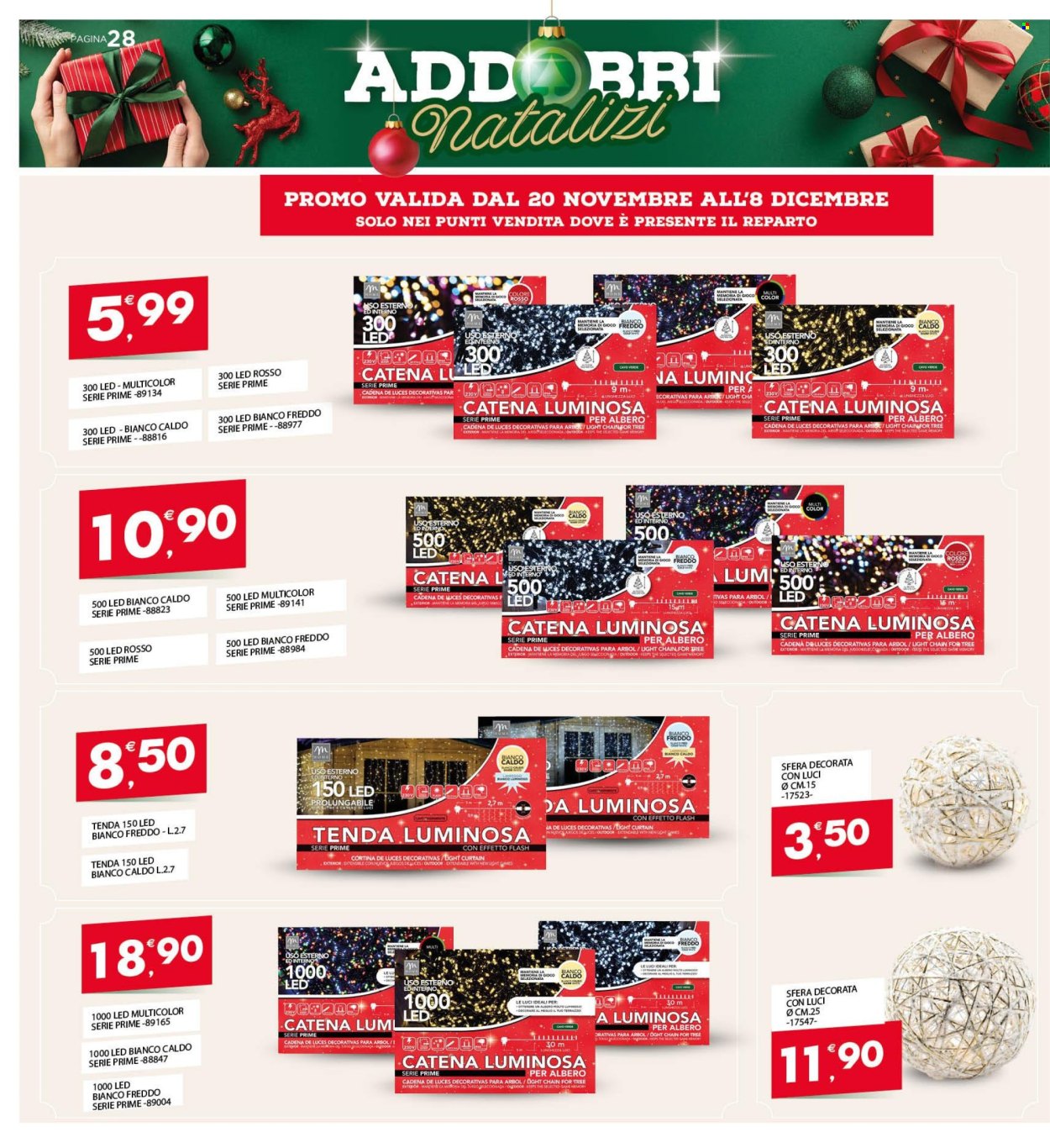 Volantino Eurospar - 21/11/2025 - 30/11/2025. Pagina 28