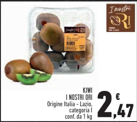KIWI I NOSTRI ORI