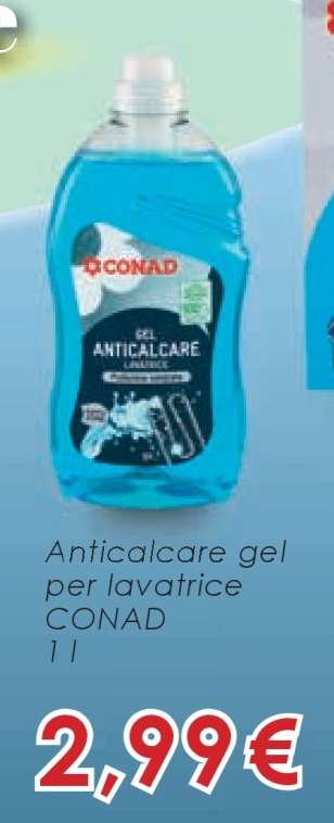 Anticalcare gel per lavatrice