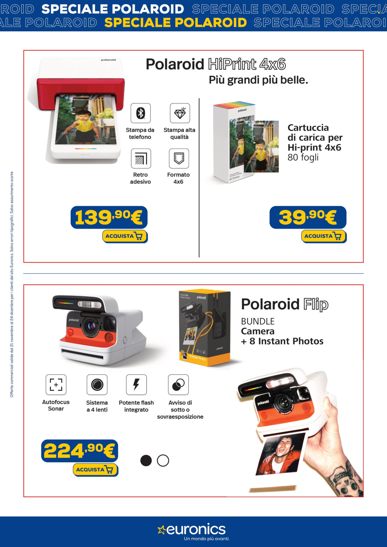 Volantino Euronics - 21/11/2025 - 24/12/2025. Pagina 3