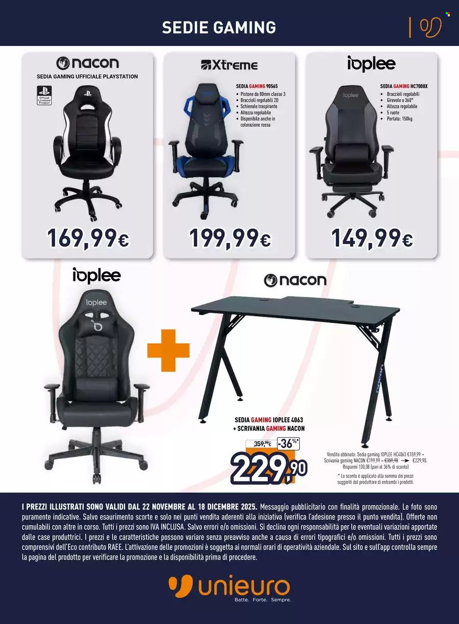 Volantino Unieuro - 22/11/2025 - 18/12/2025. Pagina 12