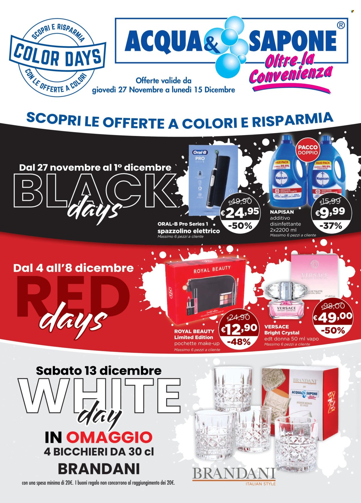 Volantino Acqua & Sapone - 27/11/2025 - 15/12/2025. Pagina 1