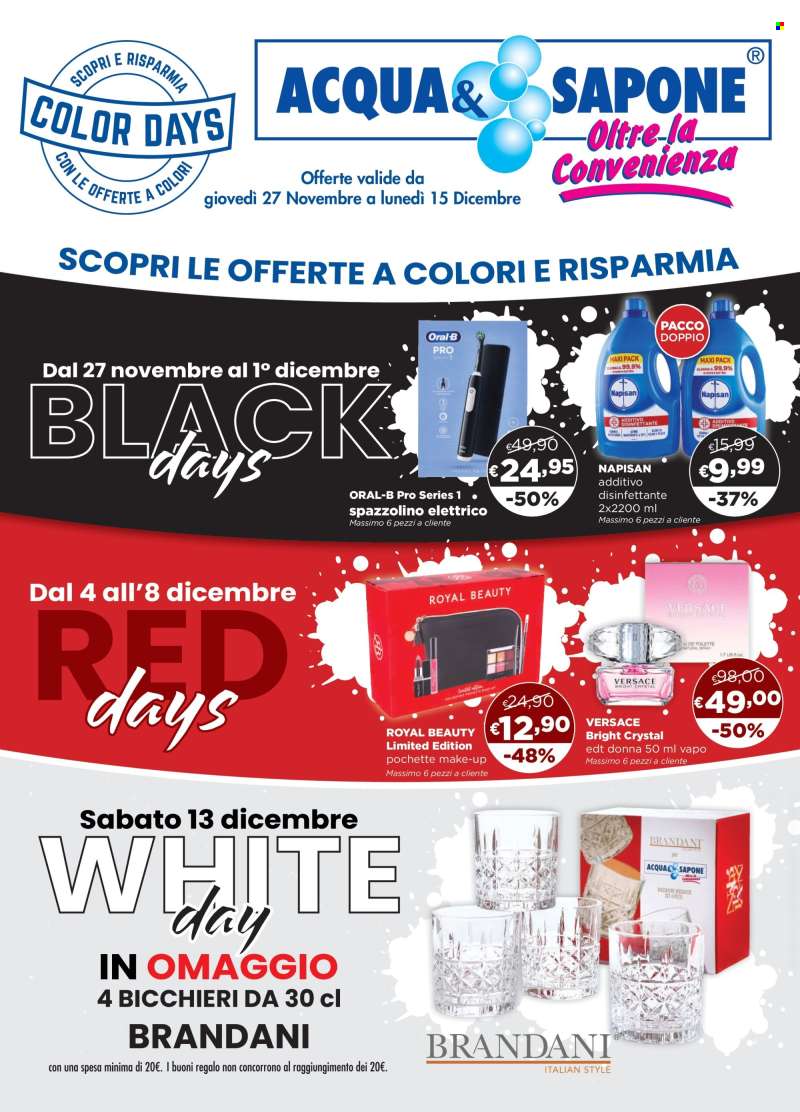 Volantino Acqua & Sapone - 27/11/2025 - 15/12/2025.