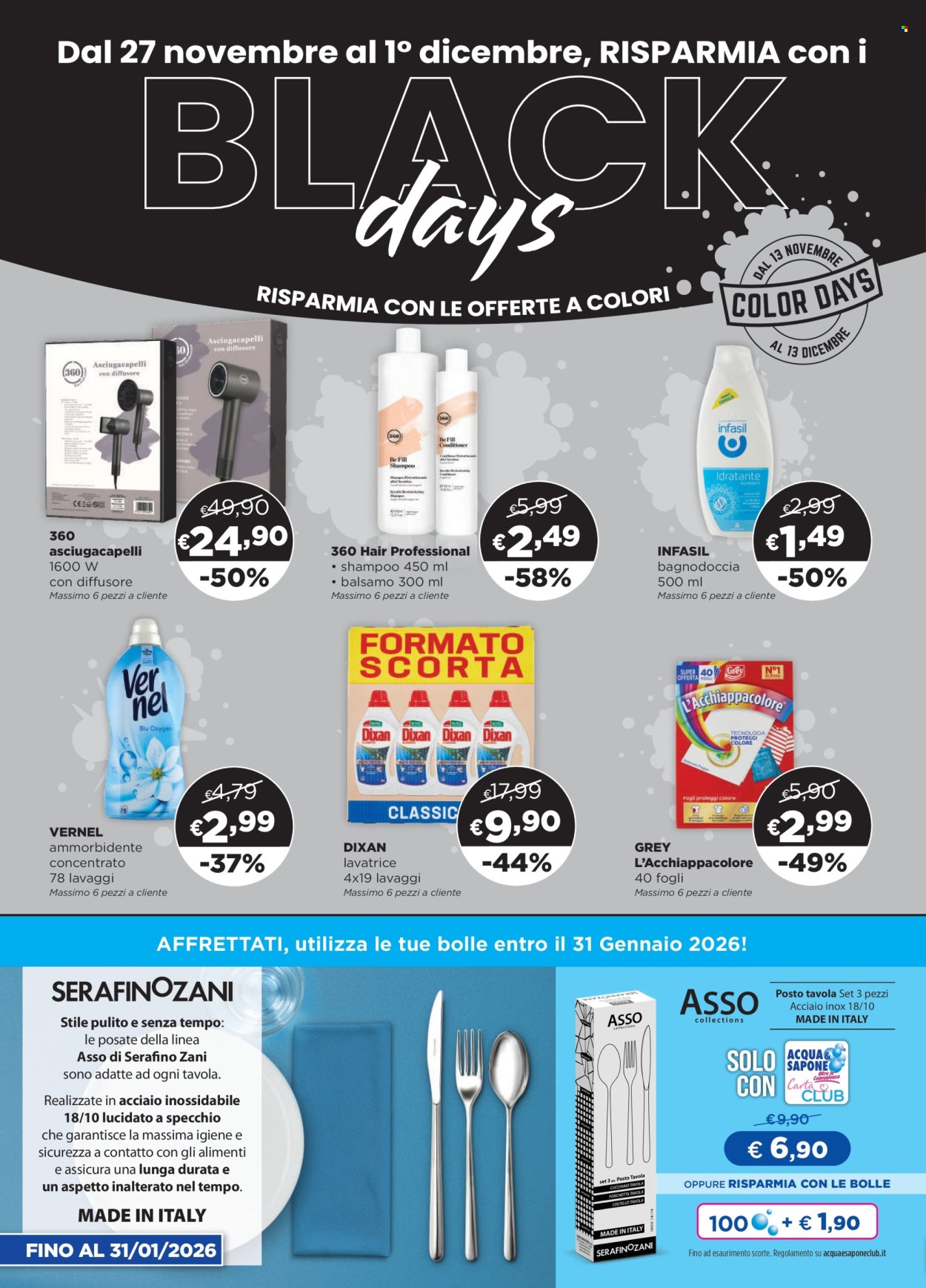 Volantino Acqua & Sapone - 27/11/2025 - 15/12/2025. Pagina 2