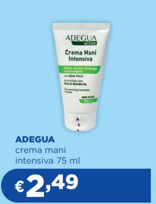 ADEGUA crema mani intensiva 75 ml