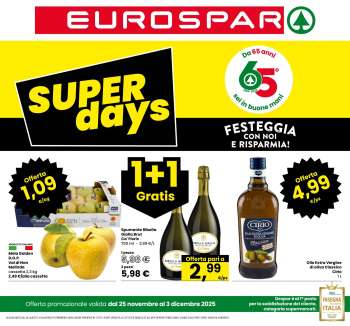 thumbnail - Volantino Eurospar - Sconti e Offerte aspettando Natale