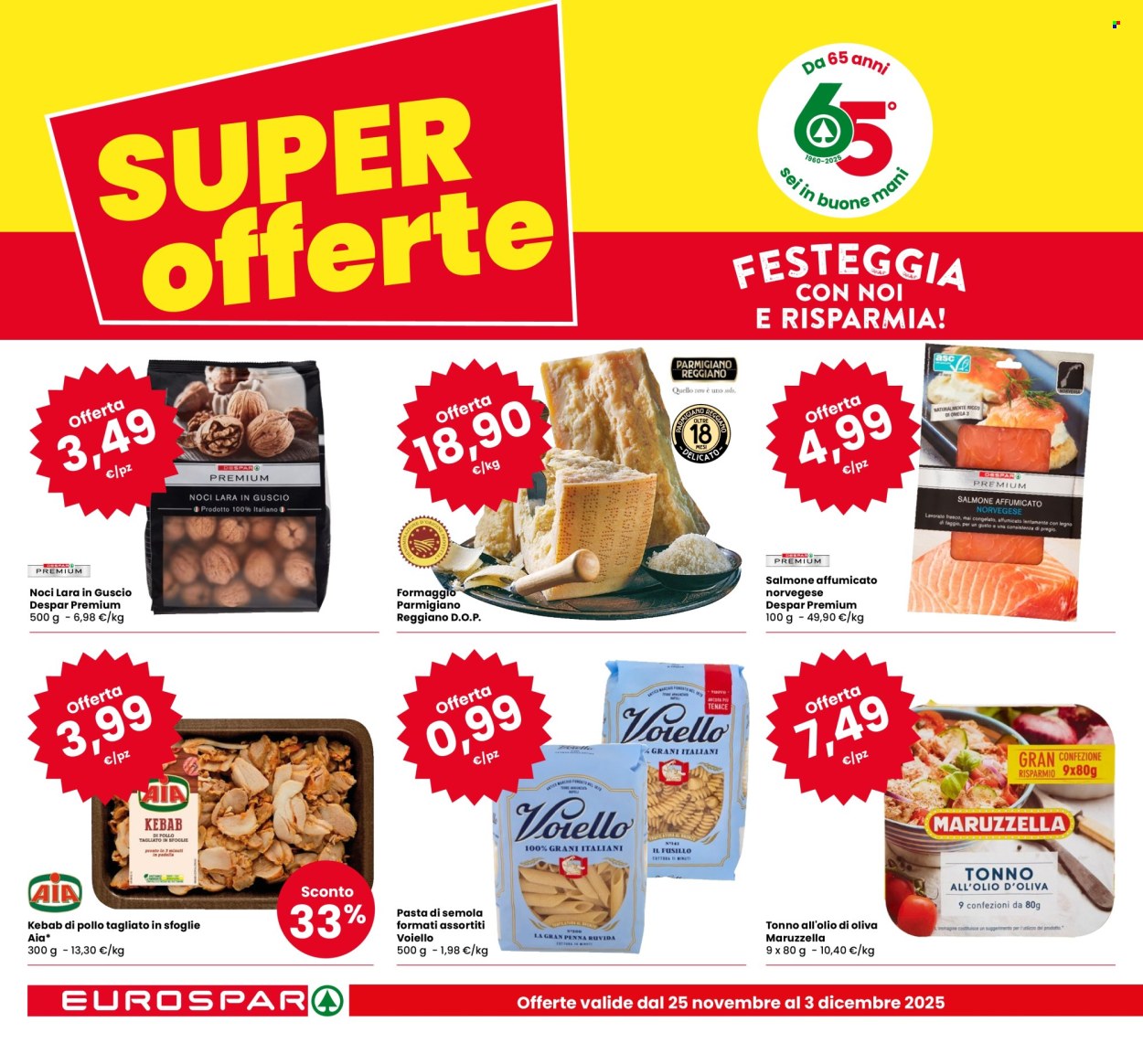 Volantino Eurospar - 25/11/2025 - 3/12/2025. Pagina 4