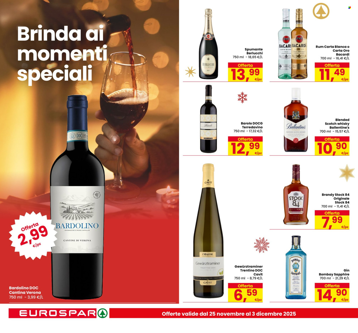 Volantino Eurospar - 25/11/2025 - 3/12/2025. Pagina 18