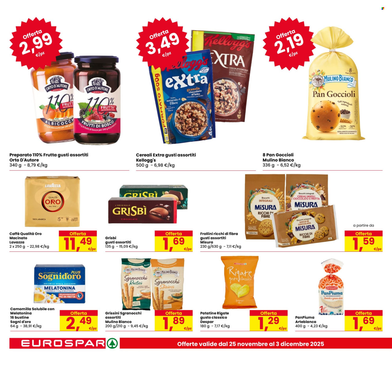 Volantino Eurospar - 25/11/2025 - 3/12/2025. Pagina 20