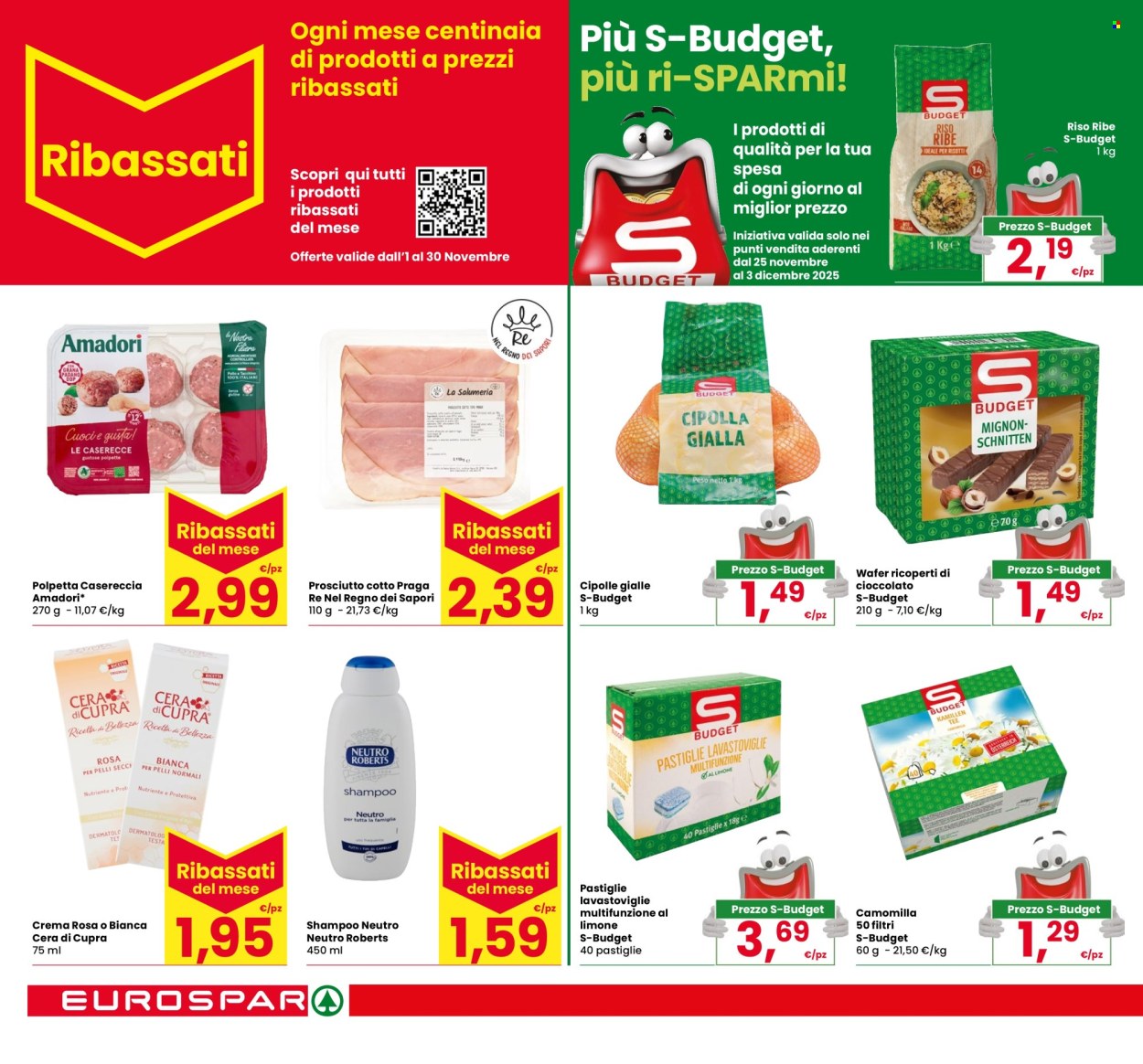 Volantino Eurospar - 25/11/2025 - 3/12/2025. Pagina 24