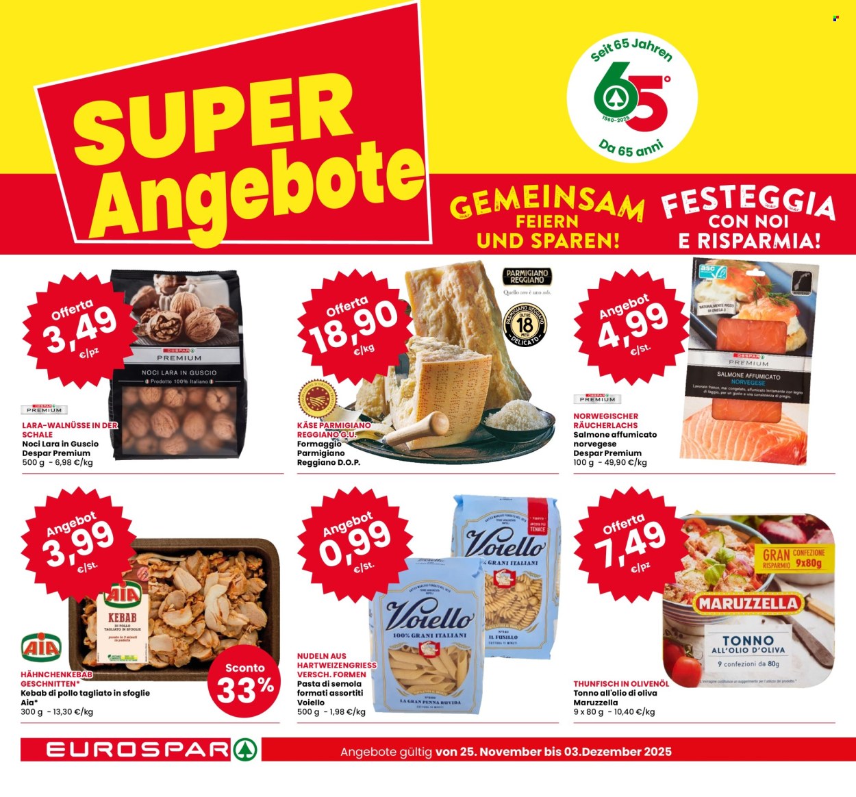 Volantino Eurospar - 25/11/2025 - 3/12/2025. Pagina 4