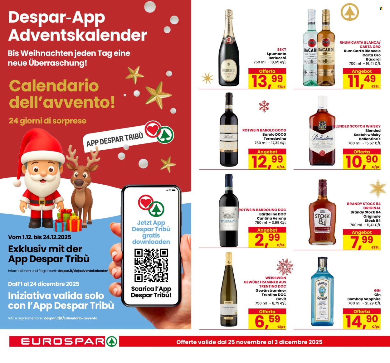 Volantino Eurospar - 25/11/2025 - 3/12/2025. Pagina 18