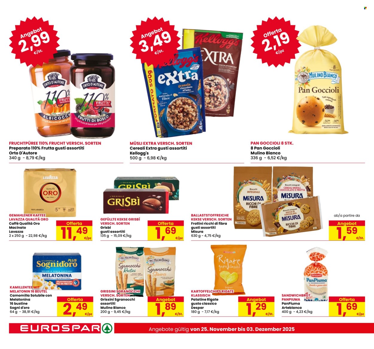 Volantino Eurospar - 25/11/2025 - 3/12/2025. Pagina 20