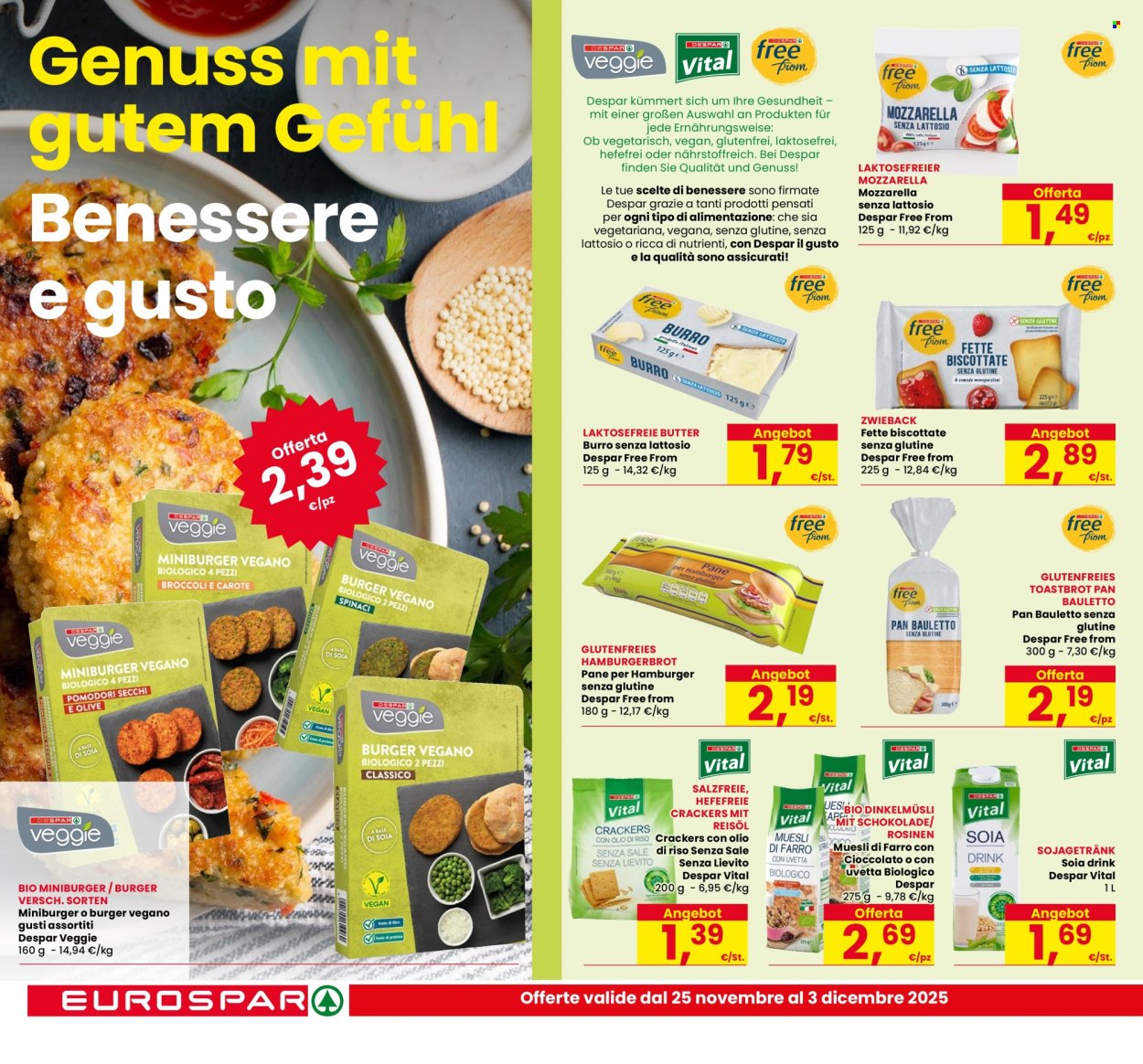 Volantino Eurospar - 25/11/2025 - 3/12/2025. Pagina 22