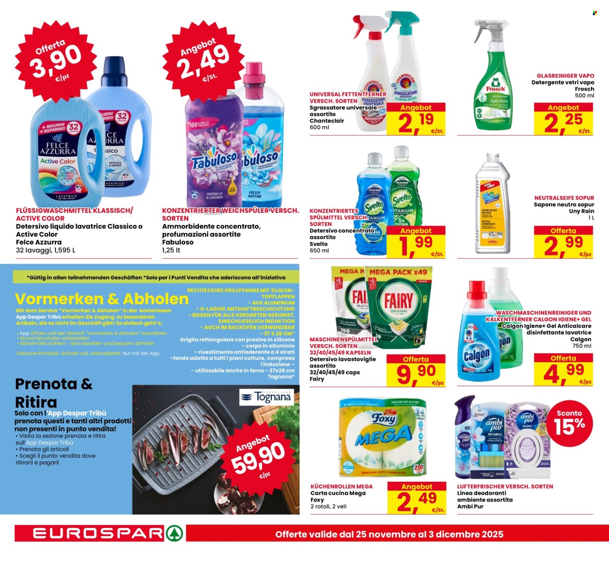 Volantino Eurospar - 25/11/2025 - 3/12/2025. Pagina 26