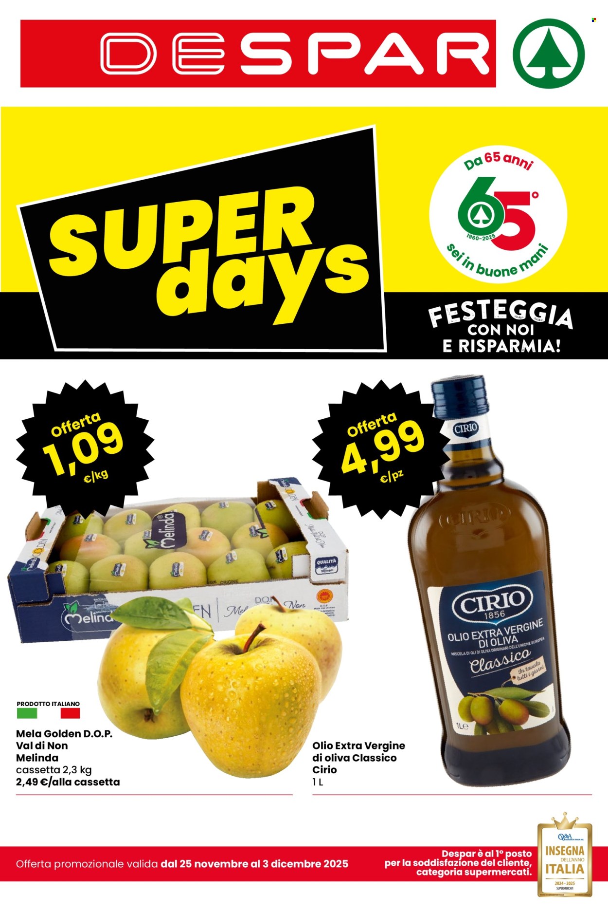 Volantino Despar - 25/11/2025 - 3/12/2025. Pagina 1