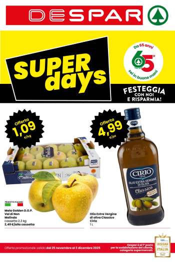 Volantino Despar - 25/11/2025 - 3/12/2025.