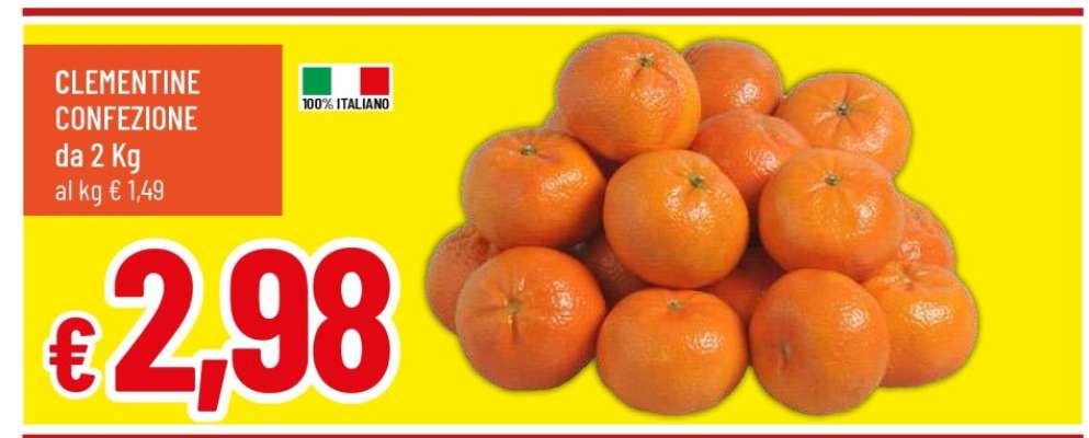 CLEMENTINE CONFEZIONE