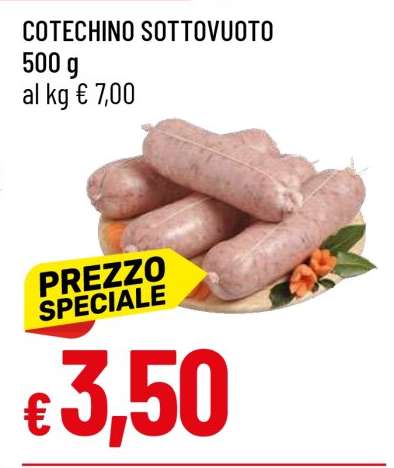 Cotechino Sottovuoto
