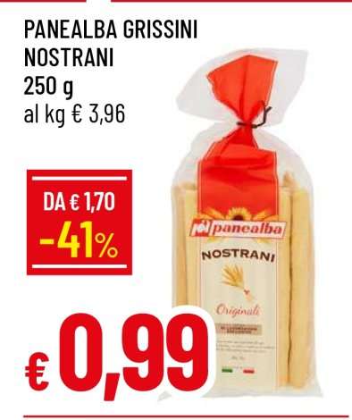 PANEALBA GRISSINI NOSTRANI