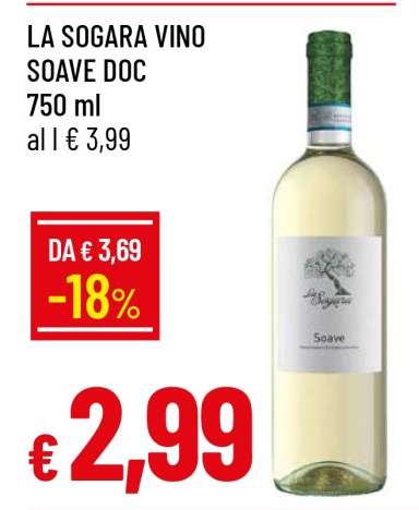 LA SOGARA VINO SOAVE DOC