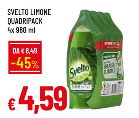 Svelto Limone Quadripack