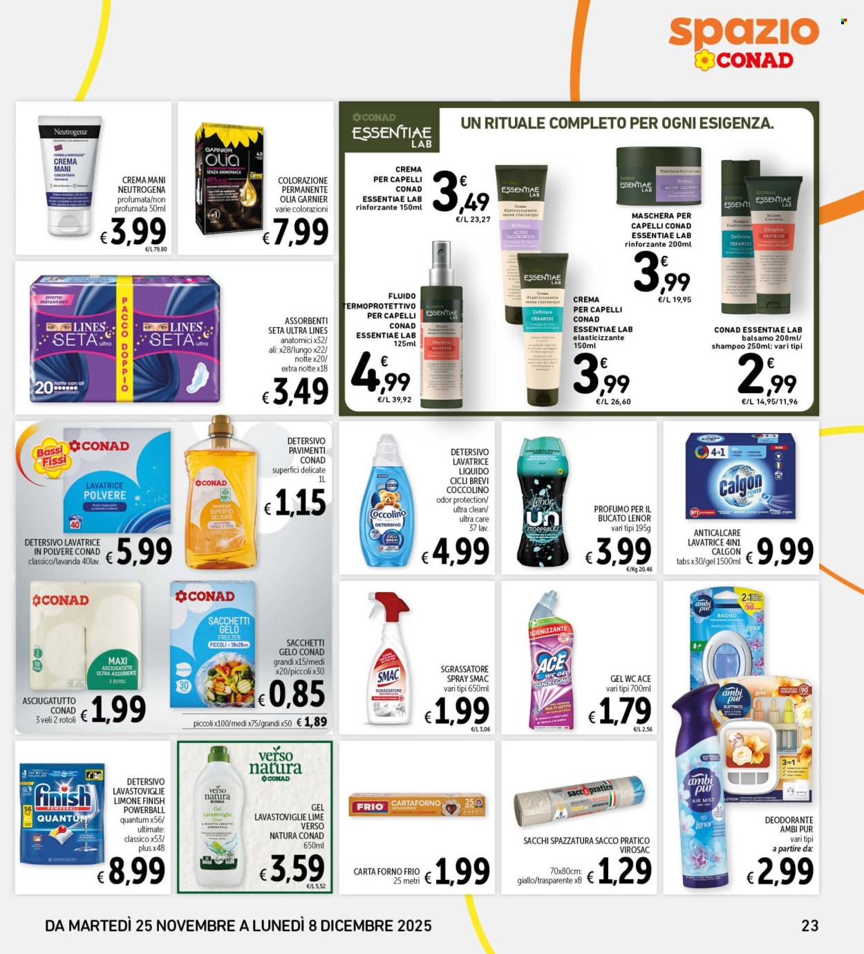Volantino Spazio Conad - 25/11/2025 - 8/12/2025. Pagina 23