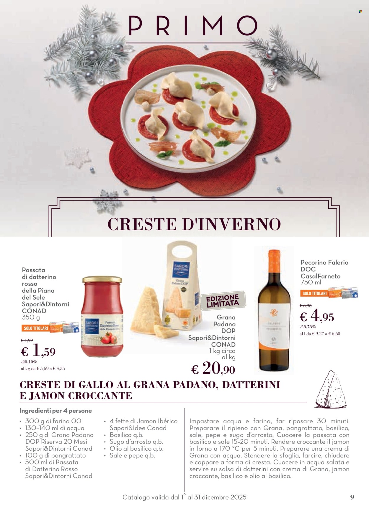 Volantino Conad - 1/12/2025 - 31/12/2025. Pagina 9